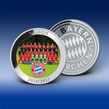 Jetzt nur 10 Euro? Offizielle FC Bayern-Fanprägung ?Saison 2012/2013? bei Bayerisches Münzkontor
