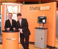 thetakom.?Lösungen überzeugen Besucher auf der IT&Media