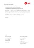 Veröffentlichung der Zwischenmitteilung erfolgt nach Publizierung des Geschäftsberichts 2012