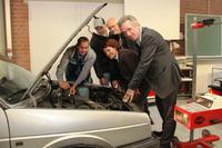 Gemeinsames Engagement für mehr Fahrsicherheit von Berufsschülern