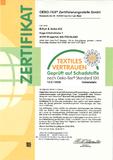 Individuell und schadstofffrei – Oeko-Tex-Zertifikat für Digitaldrucktapete „Erfurt wallpaper“ von Neschen