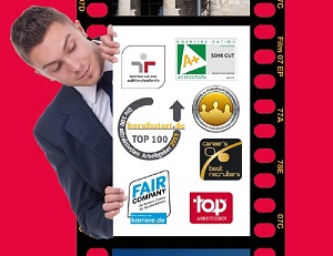 Berufsstart Technik und Berufsstart Wirtschaft – TopThema Arbeitgebersiegel