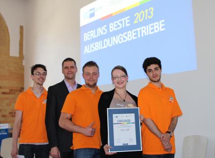 STRATO: Einer der zehn besten Ausbildungsbetriebe Berlins (BILD)