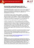 Deutsche Bahn gewinnt Bildungspreis 2013 mit Unterstützung durch Mobile Learning Suite von M.I.T