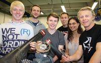 Team WETI nimmt an internationalem Kleinwindkraftanlagen-Contest teil