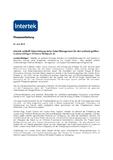 Intertek schließt Unterstützung beim Kabel-Management für den weltweit größten funktionsfähigen Offshore-Windpark ab