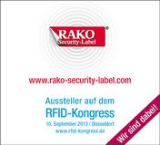 RAKO Security Label mit Produkt-Updates für den Retail-Sektor auf dem RFID-Kongress 2013 von ?RFID im Blick?