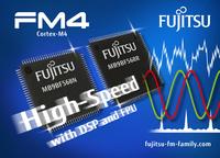 Fujitsus neue ARM® Cortex(TM) -M4F-basierte FM4-Mikrocontrollerfamilie