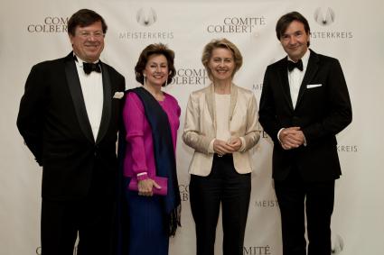 Meisterkreis und Comité Colbert wollen Wachstum und Beschäftigung in Europa fördern / Eine gemeinsame Kultur der Exzellenz: deutsch-französisches Treffen in Berlin (BILD)