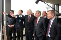 Islands Staatspräsident auf Stippvisite im Hafen