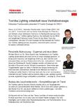 Toshiba Lighting entwickelt neue Vertriebsstrategie
