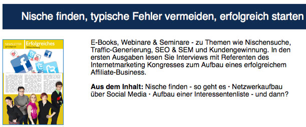 Affiliate Business aufbauen