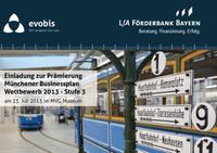 PRESSEINFORMATION und EINLADUNG: Prämierung Münchener Businessplan Wettbewerb 2013 am 23. Juli