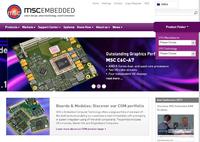 MSC Embedded mit neuer Website www.mscembedded.com