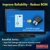 100V BoostPak Lösung von Fairchild Semiconductor ermöglicht LED-Anwendungen mit höherer Zuverlässigkeit und niedrigeren Systemkosten