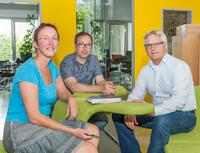 Bürgermeisterin Preuß besuchte die hl-studios in Erlangen
