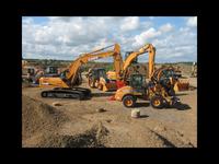 Messe-Premiere: Bagger-Rodeo mit Schwergewichten