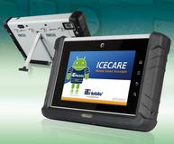 Robuster Android-Tablet-PC mit Hot-Swap Akku´s und IP64 !