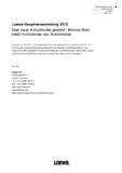 Loewe Hauptversammlung 2013