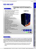 IGS-9812GP? Managed Gigabit Switch mit 20 Ports: Redundant, flexibel und robust