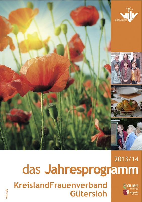 Agrar Media veröffentlicht auch 2013 das Jahresprogramm des KreislandFrauenverbandes Gütersloh