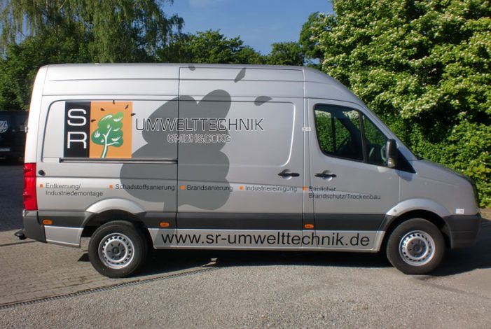 Eine Fahrzeugfolierung von Hoffmann-Werbetechnik Ihrem werbeland-Partner in Tübingen, bringt Ihre Werbebotschaft erfolgreich auf die Straße