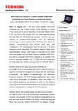 Allrounder zum Anfassen: Toshiba Satellite C55Dt/C50t- Notebooks mit Touch-Display zu attraktiven Preisen