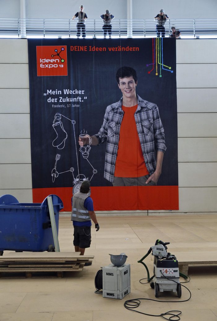 Hannover – Raum für Innovationen: Die IdeenExpo baut die Zukunft auf (BILD)