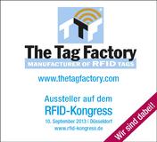 The Tag Factory präsentiert neuen Pallet-Tag in der Ausstellung auf dem RFID-Kongress von ?RFID im Blick?