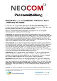 NEOCOM 2013: Jury benennt Shortlist für Branchen-Award „Online-Shop des Jahres“