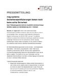 msg systems: Sicherheitszertifizierungen bieten noch keine echte Sicherheit