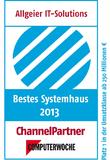 Allgeier von Anwendern zum?Besten Systemhaus 2013? gekürt