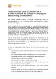 Cortado Corporate Server 7 kombiniert iOS 7-Business-Funktionen mit sicherem File Sharing und Mobile Printing für Unternehmen
