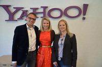 Ralph Clemens Martin, Vorstand der EMIRAT AG, traf Yahoo-CEO Marissa Mayer zum Charity-Lunch