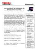 Neue Toshiba Satellite S70-, S50- und L50-Notebooks: Satte Multimedia-Leistung im eleganten Design