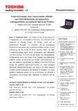 Perfekt für Einsteiger: Neue Toshiba Satellite C50D/55Dund C70(D)/75D-Notebooks mit starkem Preis- Leistungsverhältnis und praktischer Split Screen-Funktion