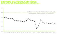 Bisnode Deutschland-Index im August gesunken? Insolvenzerwartungen sinken weiter