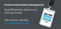 Roadshow Inhouse-Seminare zu PIM – Product Information Management