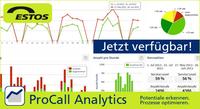ProCall Analytics: ESTOS gibt offizielle Verfügbarkeit des neuen Analysetools für Kommunikationsdaten bekannt
