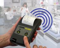 Grenzenlos drucken. Thermodrucker GeBEFLASH® mit Bluetooth® für medizinische Ausdrucke