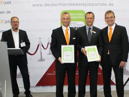 „Sehr gut“ für Jobware / Fünf-Sterne-Auszeichnung bei „Deutschlands Beste Jobportale 2013“ (BILD)
