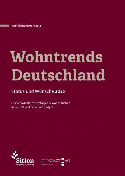 Studie ermittelt höhere Bereitschaft zum Wohnungswechsel / Repräsentativ-Umfrage „Wohntrends Deutschland – Status und Wünsche 2025“ (BILD)