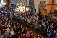 Begrüßungsfeier für Erstsemester-Studierende in der Oberen Rathaushalle