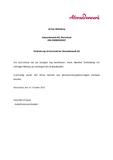 Veränderung im Vorstand der Alexanderwerk AG