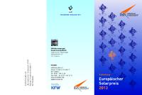 Verleihung des Europäischen Solarpreises 2013