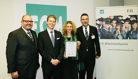 Erster ETL Mittelstandspreis geht an die Münchenerin Stephanie Ebert