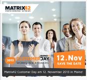 Matrix42 lädt zum Customer Day 2013 in Mainz ein