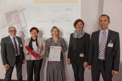 Auszeichnung für die WBS Training AG durch SAP Education /
Weiterbildungsspezialist gewinnt den Education Partner Award 2012 der SAP für die Market Unit Deutschland (FOTO)