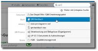 Neue Schnellsuche in Drupal Wiki 7 macht jeden Inhalt direkt verfügbar