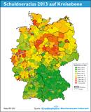 SchuldnerAtlas Deutschland 2013